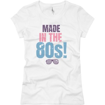 Made in the 1980's Junior Fit Basic Bella Favorite Tee