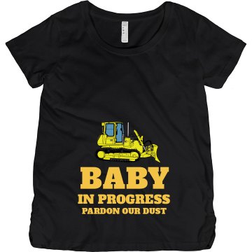 Baby Under Construction Maternity LA T Sportswear Tee