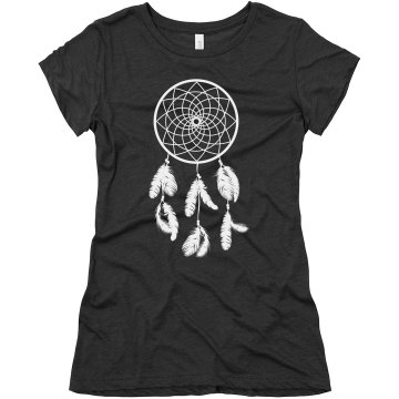 Dreamcatcher T-Shirt Junior Fit Bella Triblend Tee
