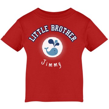 Little Brother Tee Infant Rabbit Skins Cotton Tee