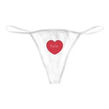 Custom Heart Thong Bella Bikini Thong