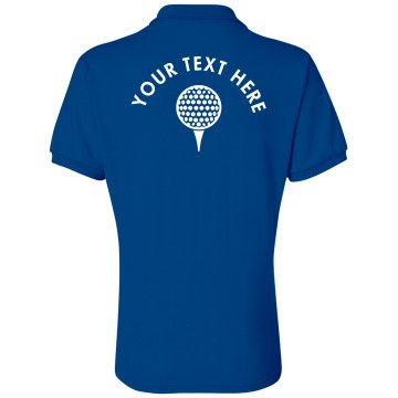 Custom Golf Shirt Misses Relaxed Fit Jerzees Spotshield Polo Shirt