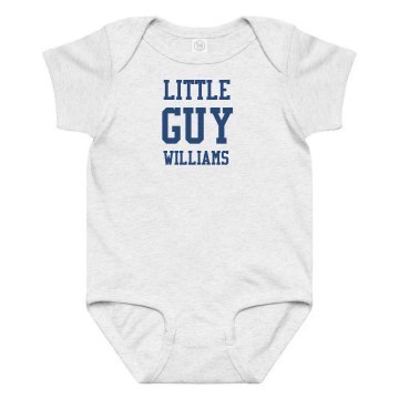 Little Guy Tee Infant Rabbit Skins Lap Shoulder Creeper