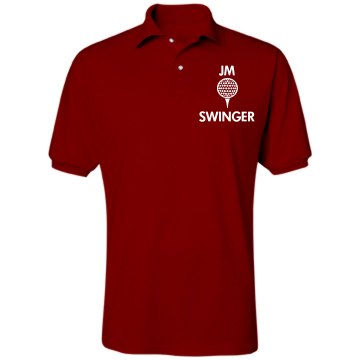 Golf Swinger Polo Unisex Jerzees Spotshield Polo Shirt