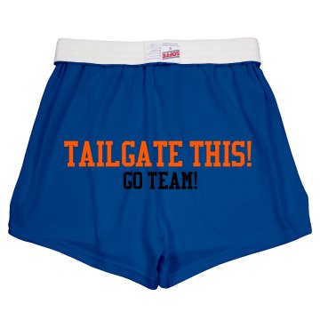 Tailgate THIS! Junior Fit Soffe Cheer Shorts