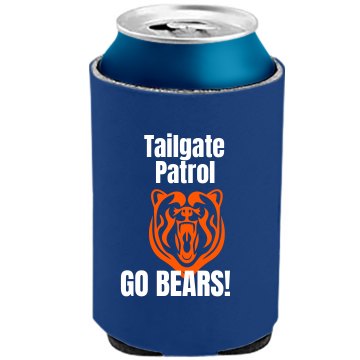 Bears Tailgating Patrol The Official KOOZIE Can Kooler