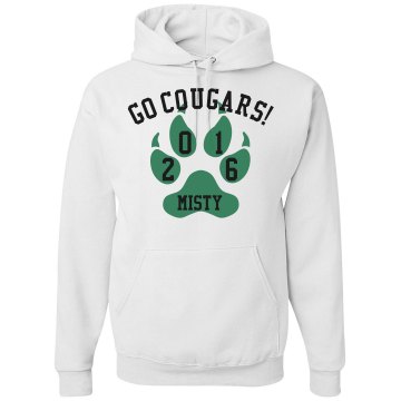 Go Cougars Spirit Seniors Unisex Gildan Heavy Blend Hoodie