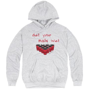 Get Your Balls Wet Unisex Hanes Ultimate Cotton Heavyweight Hoodie
