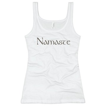 Namaste Junior Fit Basic Bella 2x1 Rib Tank Top