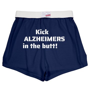 Alzheimer's Short Junior Fit Soffe Cheer Shorts