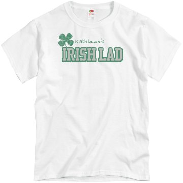 Irish Lad Tee Unisex Basic Gildan Heavy Cotton Crew Neck Tee