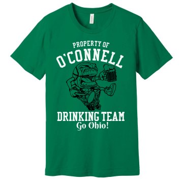 O'Connell Drinking Team Unisex Gildan Heavy Cotton Crew Neck Tee