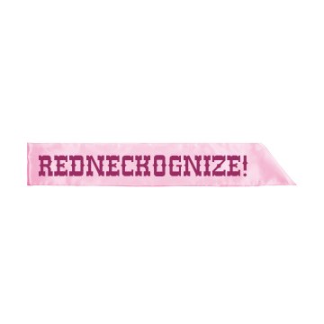 Redneckognize Boo Boo! Youth Satin Sash
