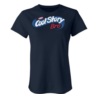 Cool Whip Story Bro Junior Fit Bella Crewneck Jersey Tee