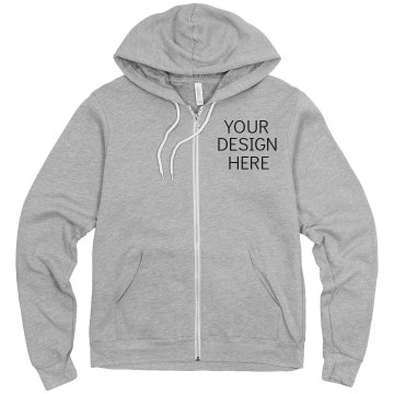 Design Your Custom Hoodie Unisex Gildan Heavy Blend Full Zip Hoodie