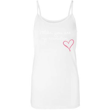 Resolution Junior Fit Bella Sheer Jersey Longer Length Tank Top