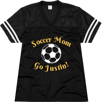 Soccer Mom Jersey Junior Fit Augusta Replica Football Jersey