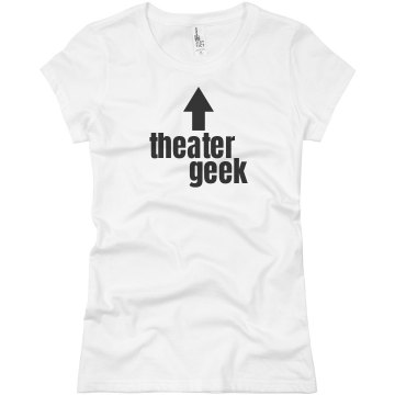 Theater Geek Junior Fit Basic Bella Favorite Tee