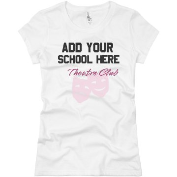DHS Theater & Drama Club Junior Fit Basic Bella Favorite Tee