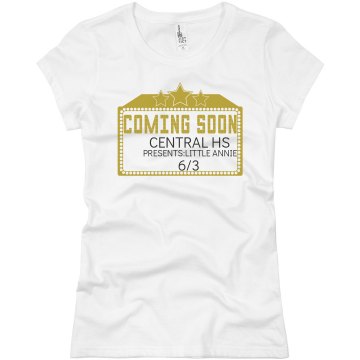 Theater Performance Junior Fit Basic Bella Favorite Tee