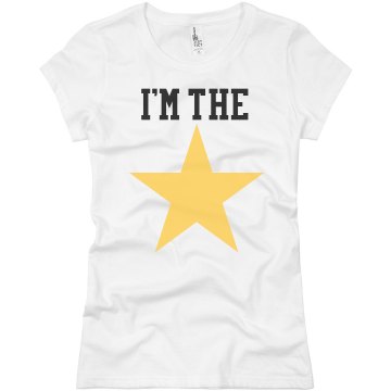 I'm The Star Theater  Junior Fit Basic Bella Favorite Tee