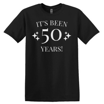 50 Year Anniversary Junior Fit Basic Bella Favorite Tee