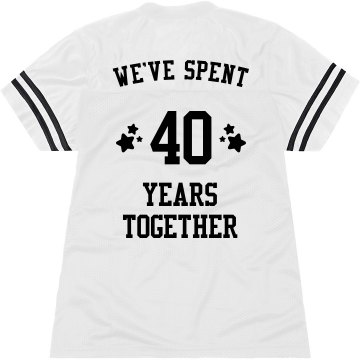40th Anniversary Junior Fit Basic Bella Favorite Tee