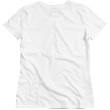 Bexely Class Reunion Junior Fit Bella Sheer Longer Length Rib Tee