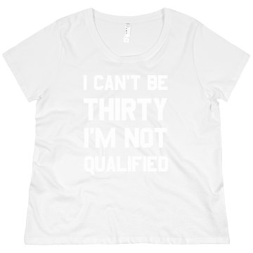 Janet is 30 Years Old! Junior Fit Basic Bella Favorite Tee