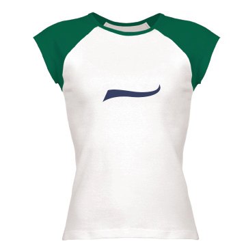 You're Like a Brother Junior Fit Bella 1x1 Rib Cap Sleeve Raglan Tee