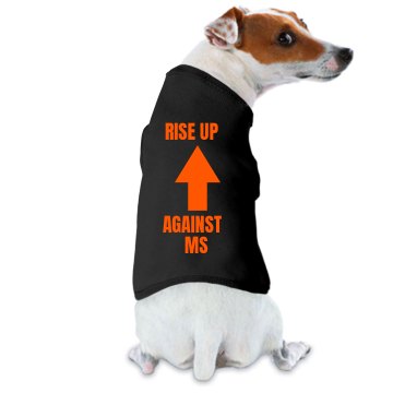 Rise Up Dog Hoodie Doggie Skins Dog Hoodie Tee