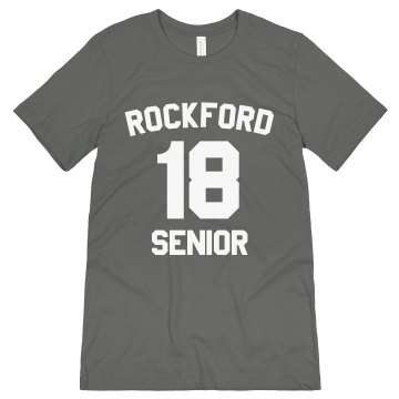 Seniors Grad Year Unisex Canvas Jersey Tee
