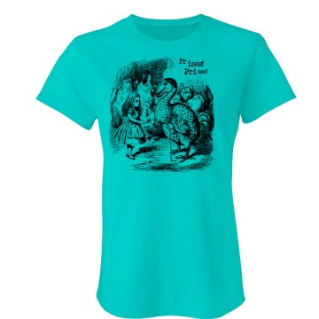 A Caucus-Race for Alice Junior Fit American Apparel Fine Jersey Tee