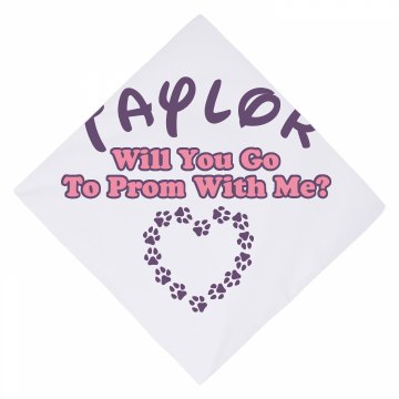 Dog Prom Bandana Dog Bandana