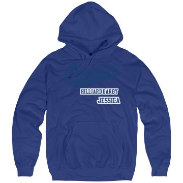 HIlliard Darby Cheer Unisex Hanes Ultimate Cotton Heavyweight Hoodie