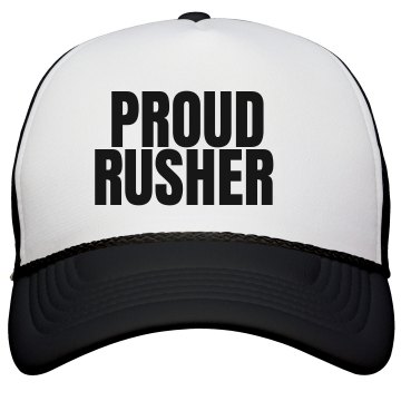 Proud Rusher Hat Valucap Poly-Foam Snapback Trucker Hat