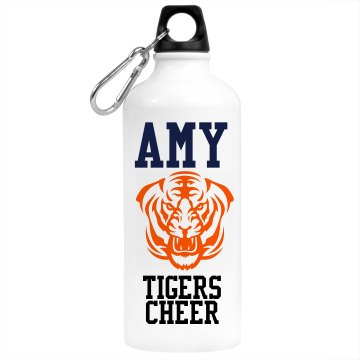Amy's Cheer Bottle Aluminum Water Bottle