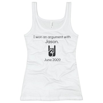 Never Let Them Forget Junior Fit Bella Sheer Longer Length Rib Strap Tank Top