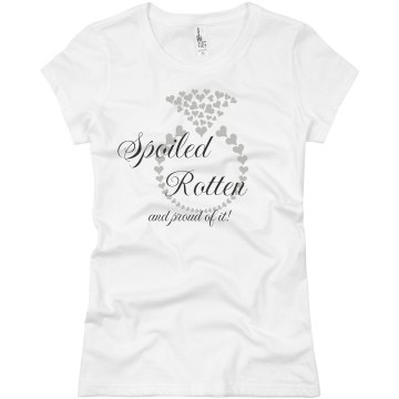Spoiled Rotten Junior Fit Basic Bella Favorite Tee