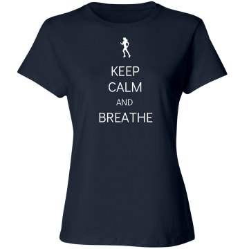 Keep Calm w/Back Alo Women's Mesh Back Tank Top