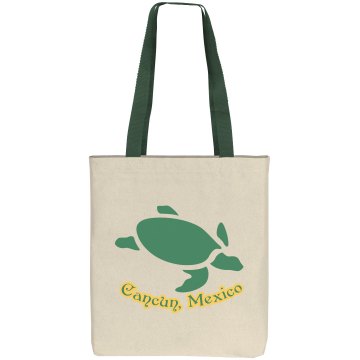 Turtle Beach Bag Liberty Bags Cotton Canvas Tote