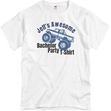 Bachelor Awesomeness Unisex Basic Gildan Heavy Cotton Crew Neck Tee