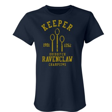 Ravenclaw Quidditch Champ Junior Fit American Apparel Fine Jersey Tee