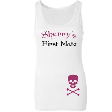 Sherry's First Mate Junior Fit Bella Sheer Longer Length Rib Tank Top