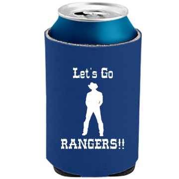 Rangers Tailgating Fan The Official KOOZIE Can Kooler