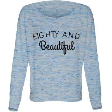 80 And Beautiful Junior Fit Basic Bella Favorite Tee