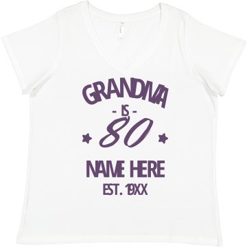 80th Birthday Est 1930 Junior Fit Basic Bella Favorite Tee