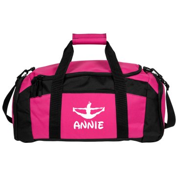 Annie's Cheer Duffle Bag Port & Company Large Square Duffel Bag