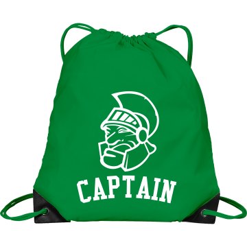 Captain Cheer Bag Port & Company Drawstring Cinch Bag