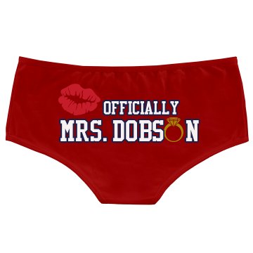 Officially Mrs.  Bella Hotshort